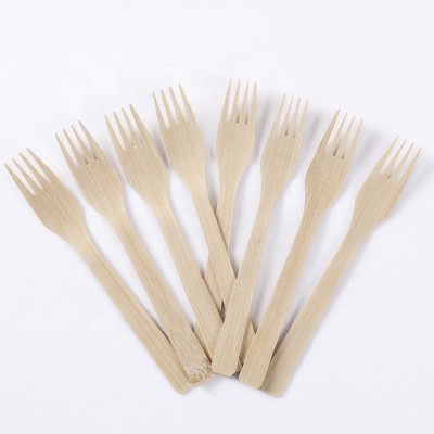 Food grade eco friendly disposable bamboo spoon fork knife wholesale bamboo cutlery