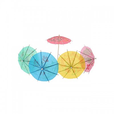 Decoration mini paperumbrellastoothpick for drinking