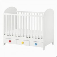 Baby Cot Online/Baby Bedroom/Toddler Bed And Mattress With Drawer