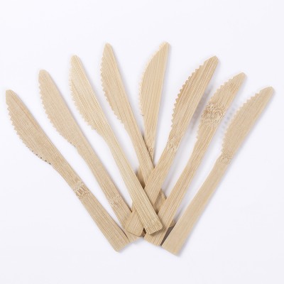 Free sample factory price natural bamboo food grade eco friendly bamboo wood cutlery