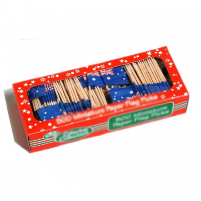 Hot Sale Promotional Disposable Flag Pick/Toothpicks