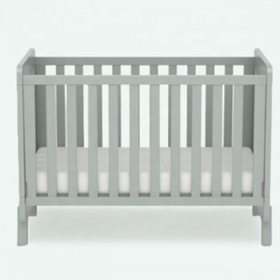 Wooden Adjustable Height Cot New Born Baby Bed Cot