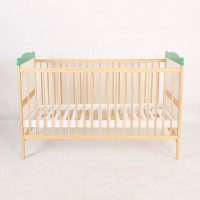 Inner Size 120*60 cm Baby Wood Pine Cot Baby Crib