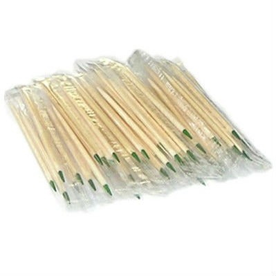 New design Environmentally friendly touch bamboo toothpick in pp pot