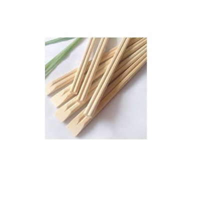 Custom printed 21cm disposable bamboo chopsticks paper wrapped