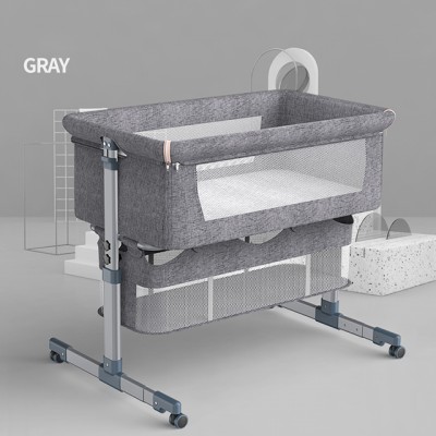 Portable Baby Cot Folding Travel Bed Baby Cradle Swing